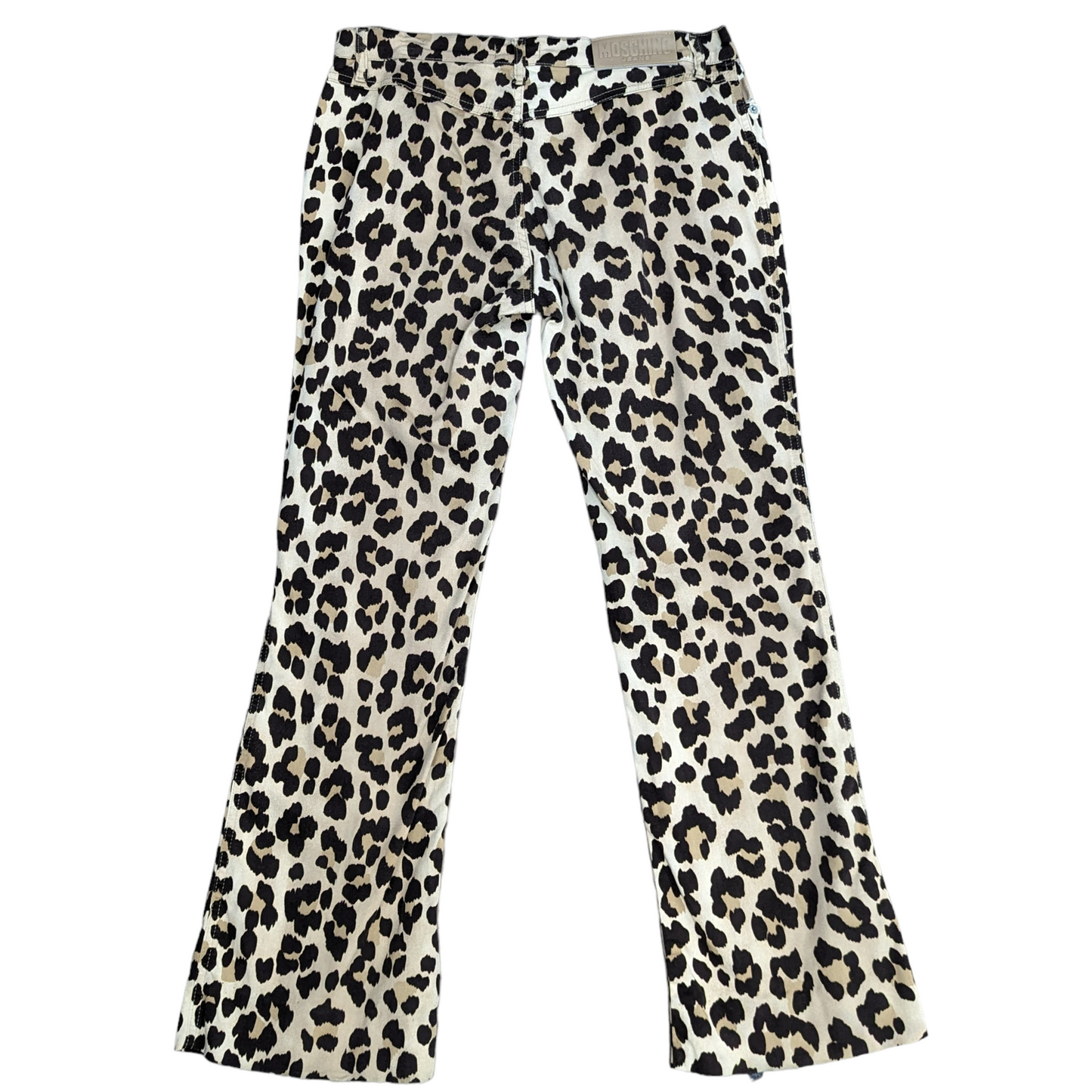 Y2K Moschino Bootcut Jeans Size UK 14