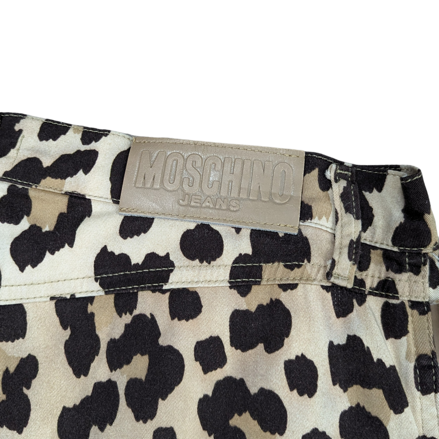 Y2K Moschino Bootcut Jeans Size UK 14