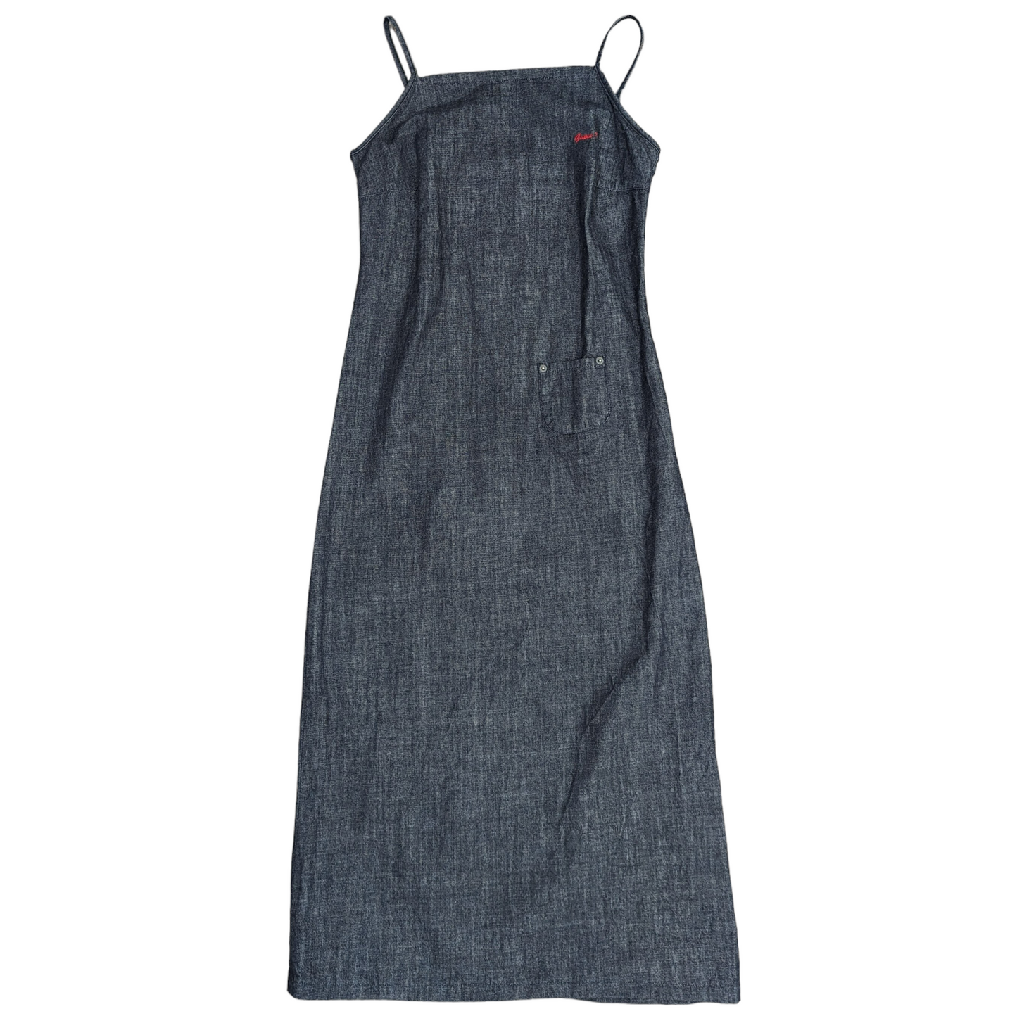 Y2K Guess Denim Maxi Dress Size M/L