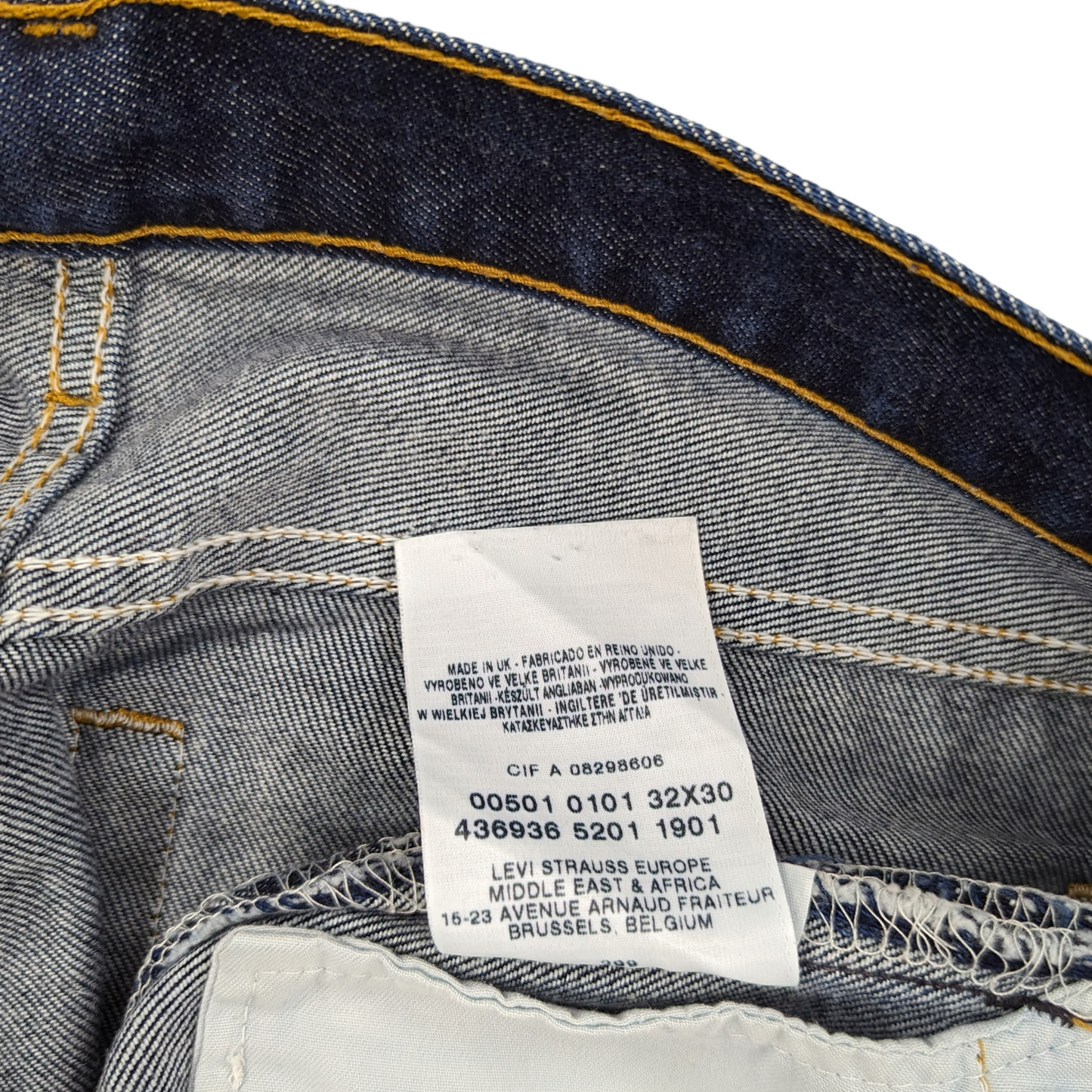 Levi's 501 Straight Fit Jeans W30 L30