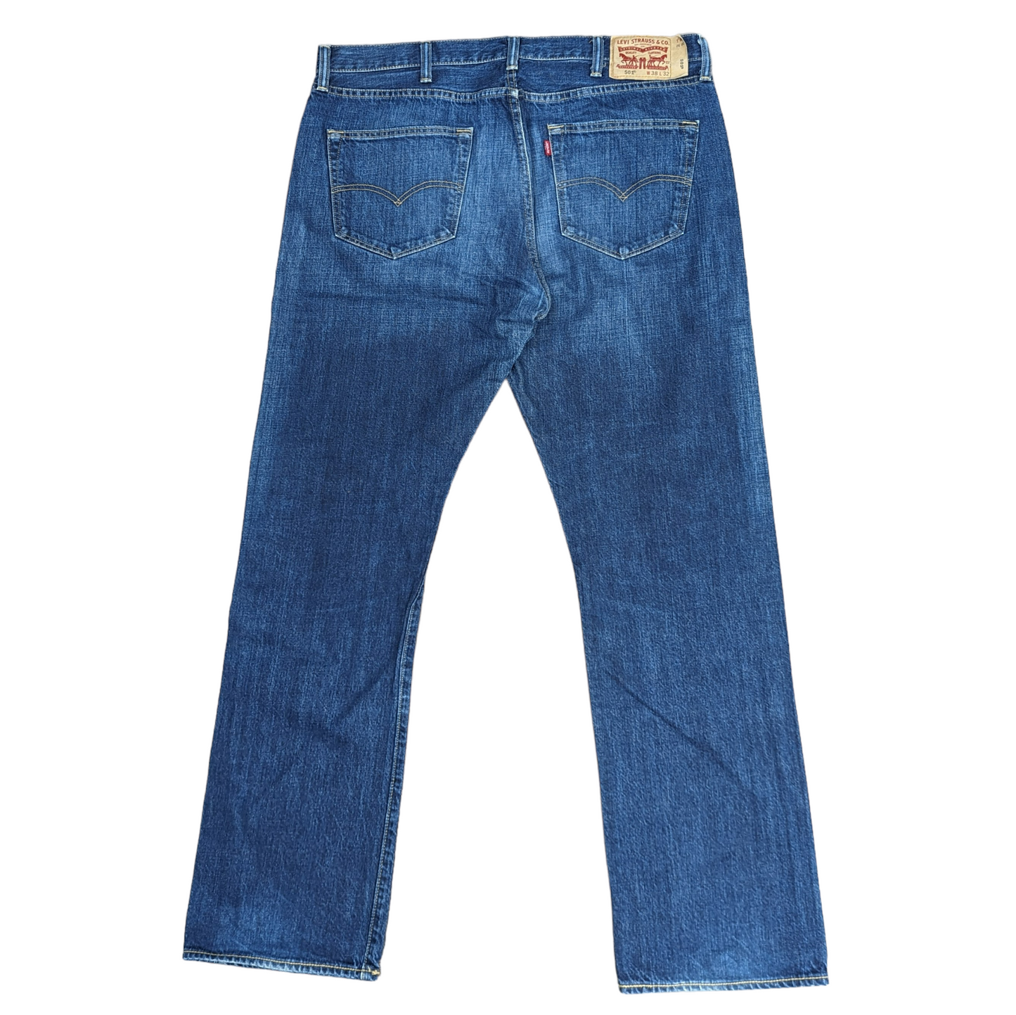 Levi’s 501 Straight Fit Jeans In Blue W38 L32