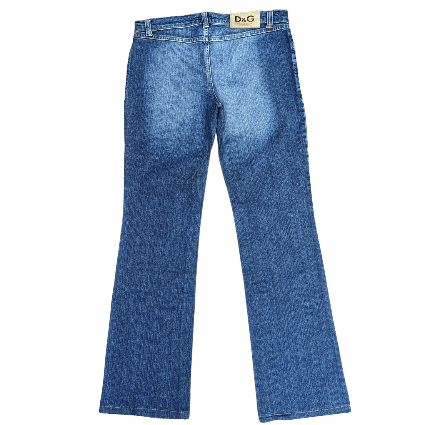 Y2K D&G Bootcut Jeans Women's Size UK14 L32