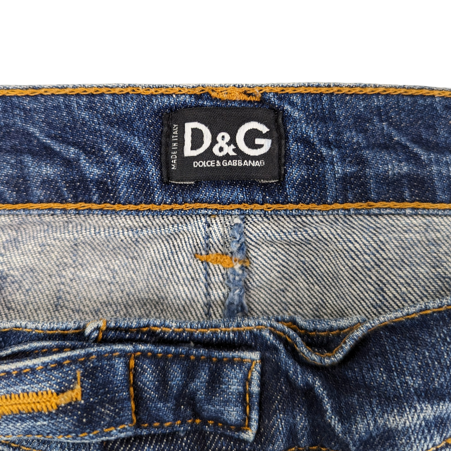 Y2K D&G Bootcut Jeans Women's Size UK14 L32
