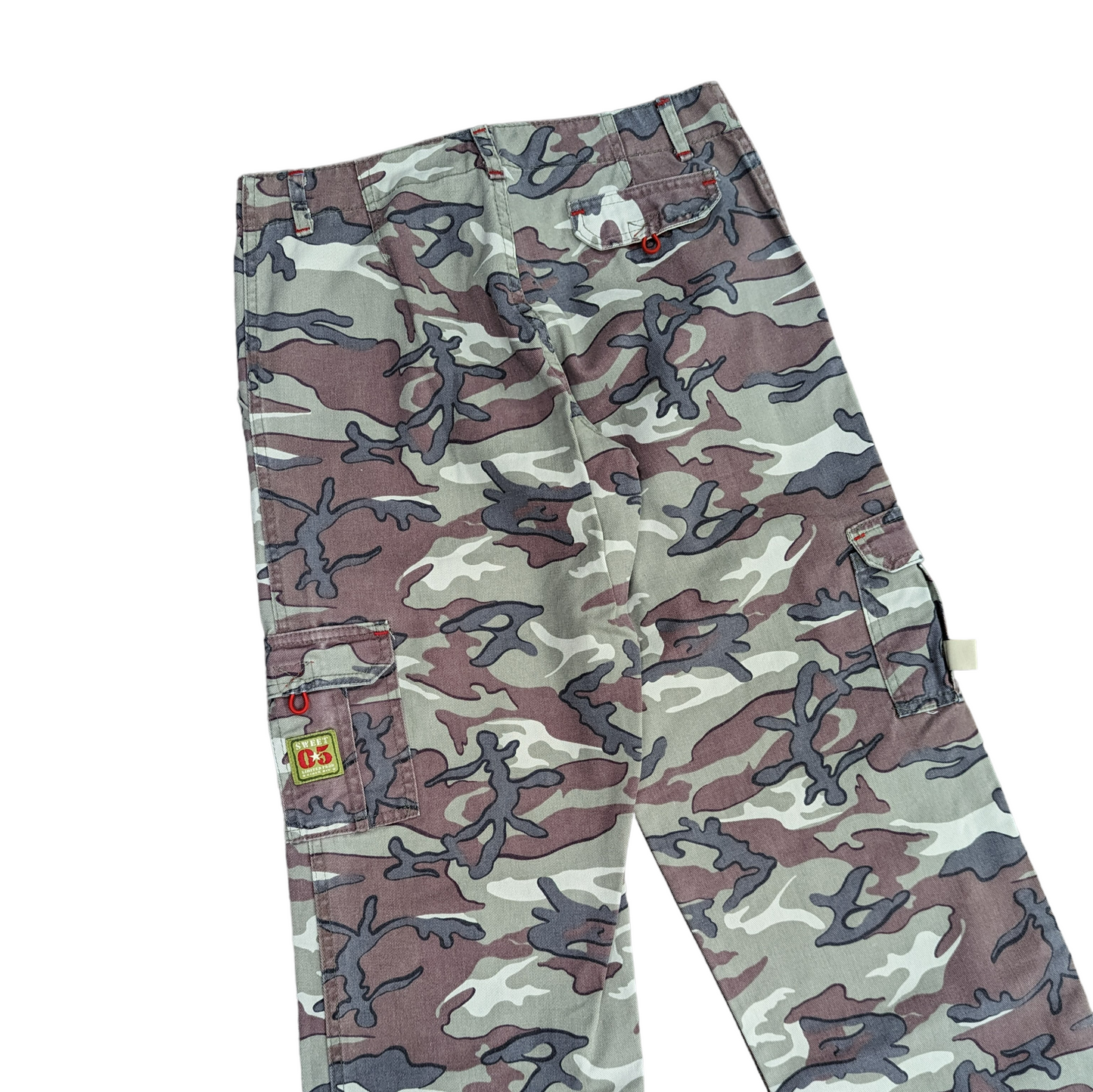 Y2K Combat Trousers Size UK 10 W29 L31