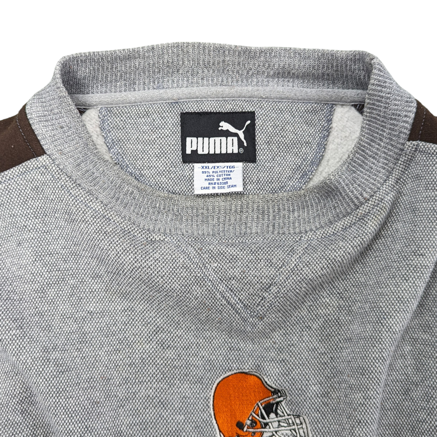 90s Puma Cleveland Browns Sweatshirt Size XXL