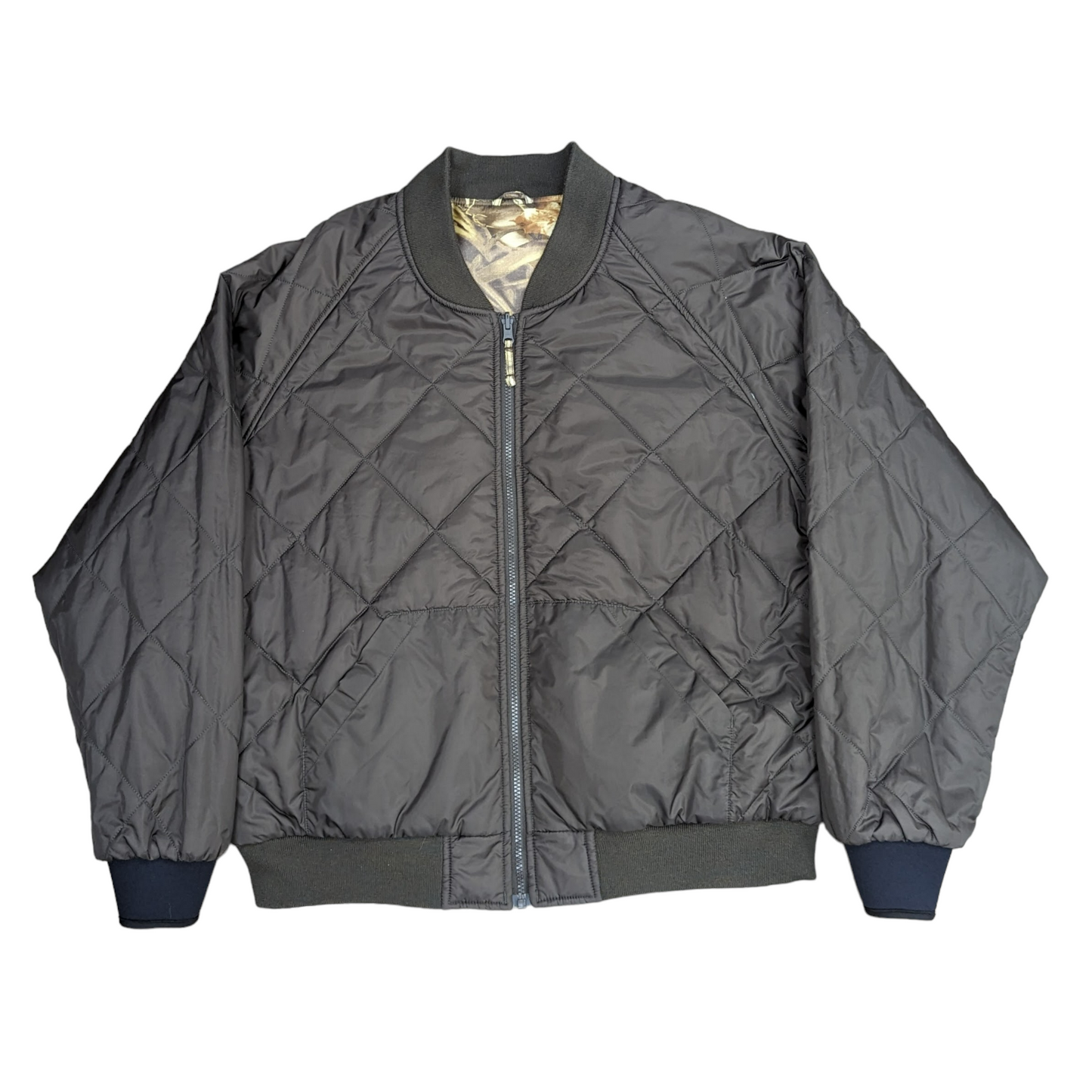 Reversible Camouflage Bomber Jacket Size XL