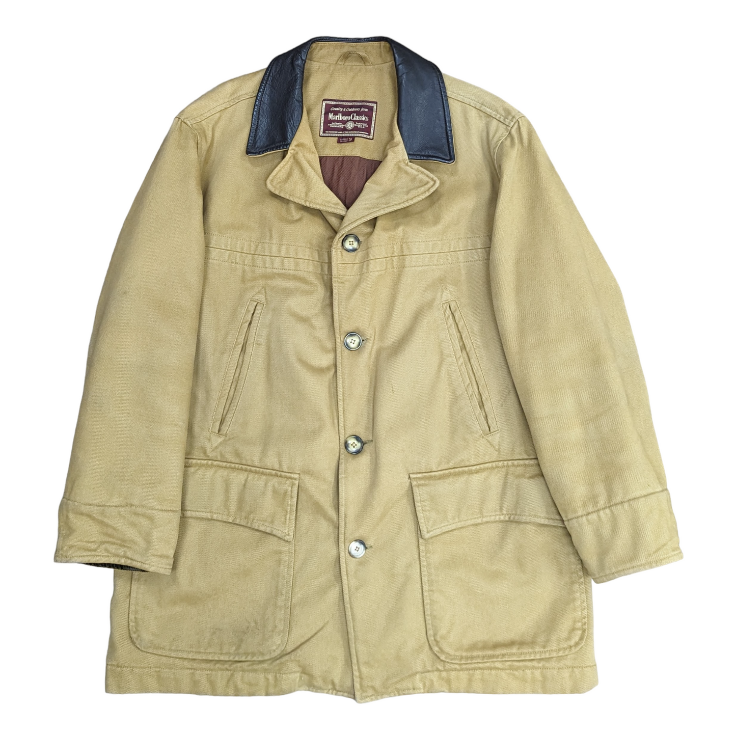 Vintage Marlboro Classics Overcoat Size L