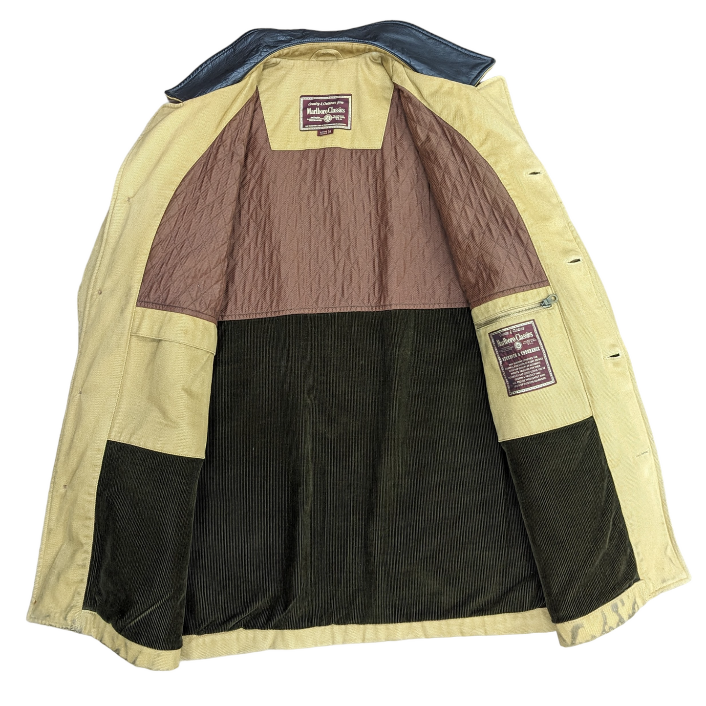 Vintage Marlboro Classics Overcoat Size L