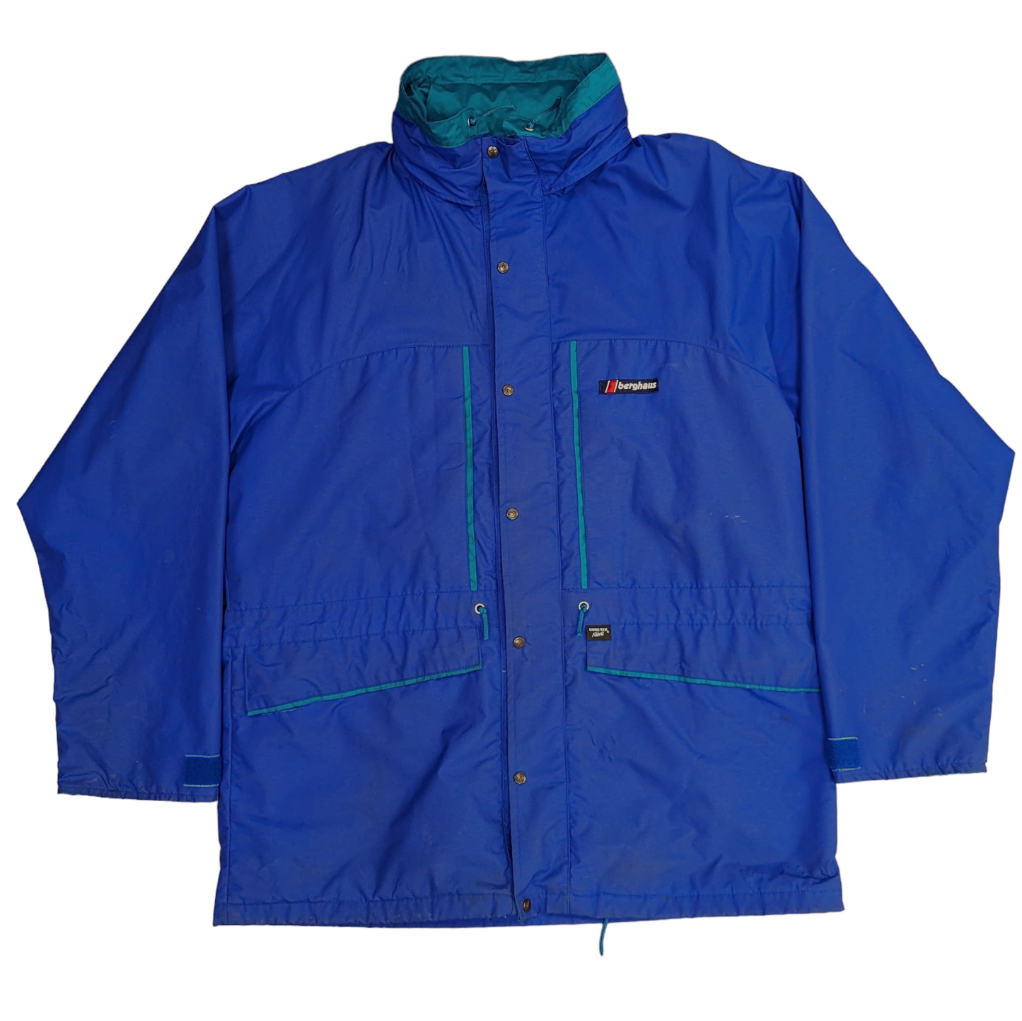 80s Berghaus GoreTex Gemini GTX ZX Raincoat Size XL