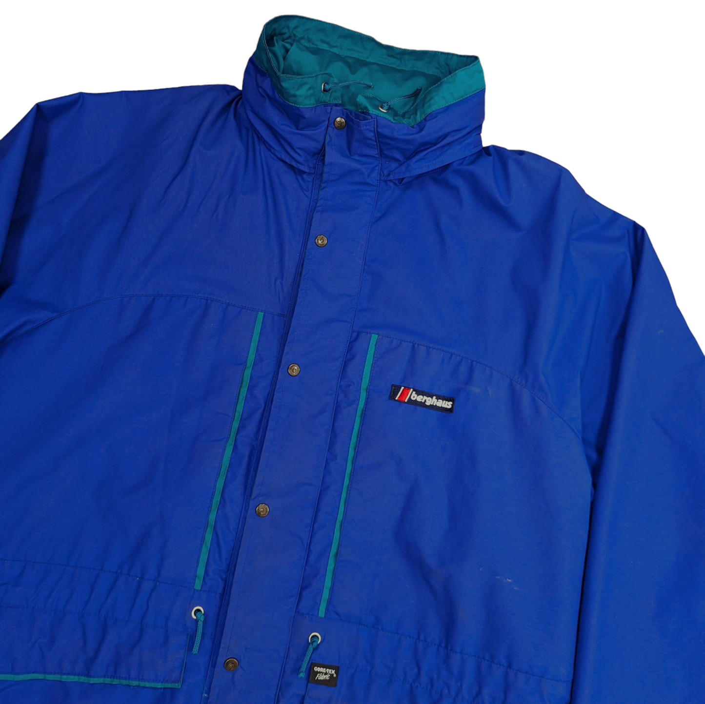 80s Berghaus GoreTex Gemini GTX ZX Raincoat Size XL