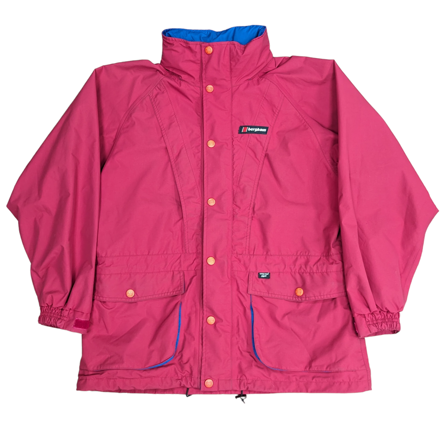 80's Berghaus Tarifa I.A GoreTex Raincoat Size 14