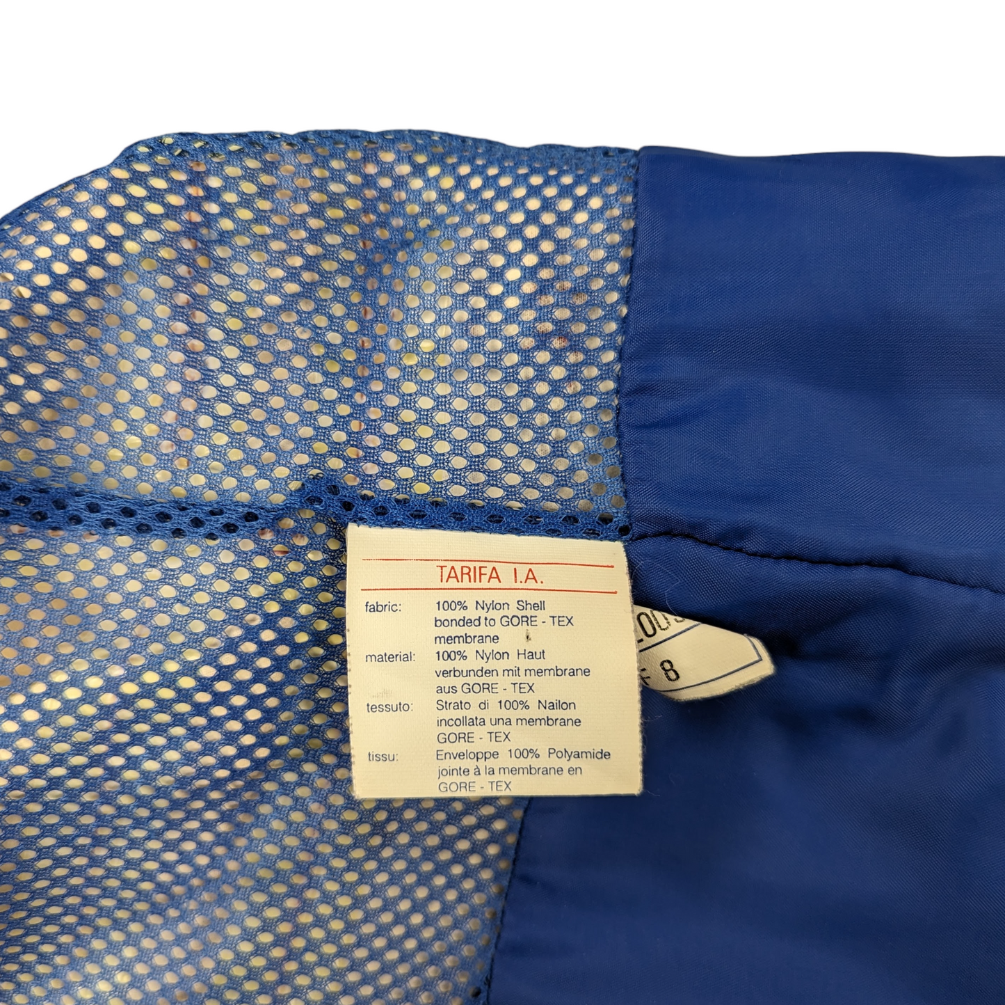 80's Berghaus Tarifa I.A GoreTex Raincoat Size 14