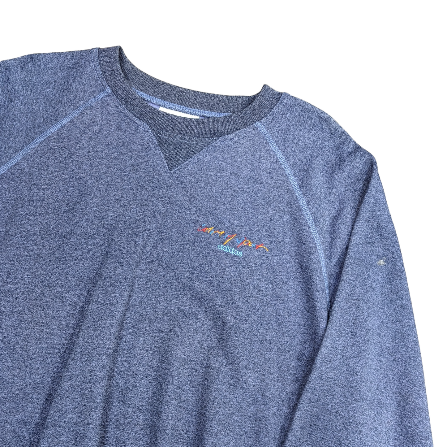 80's Adidas Colors Of Sport Sweatshirt Size S