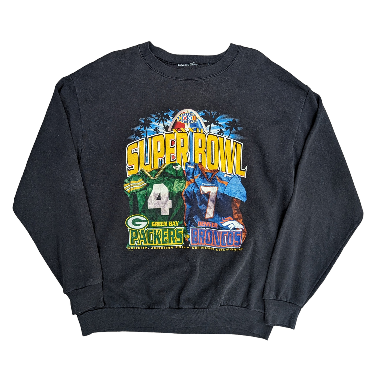 90s Super Bowl Sweatshirt Size L