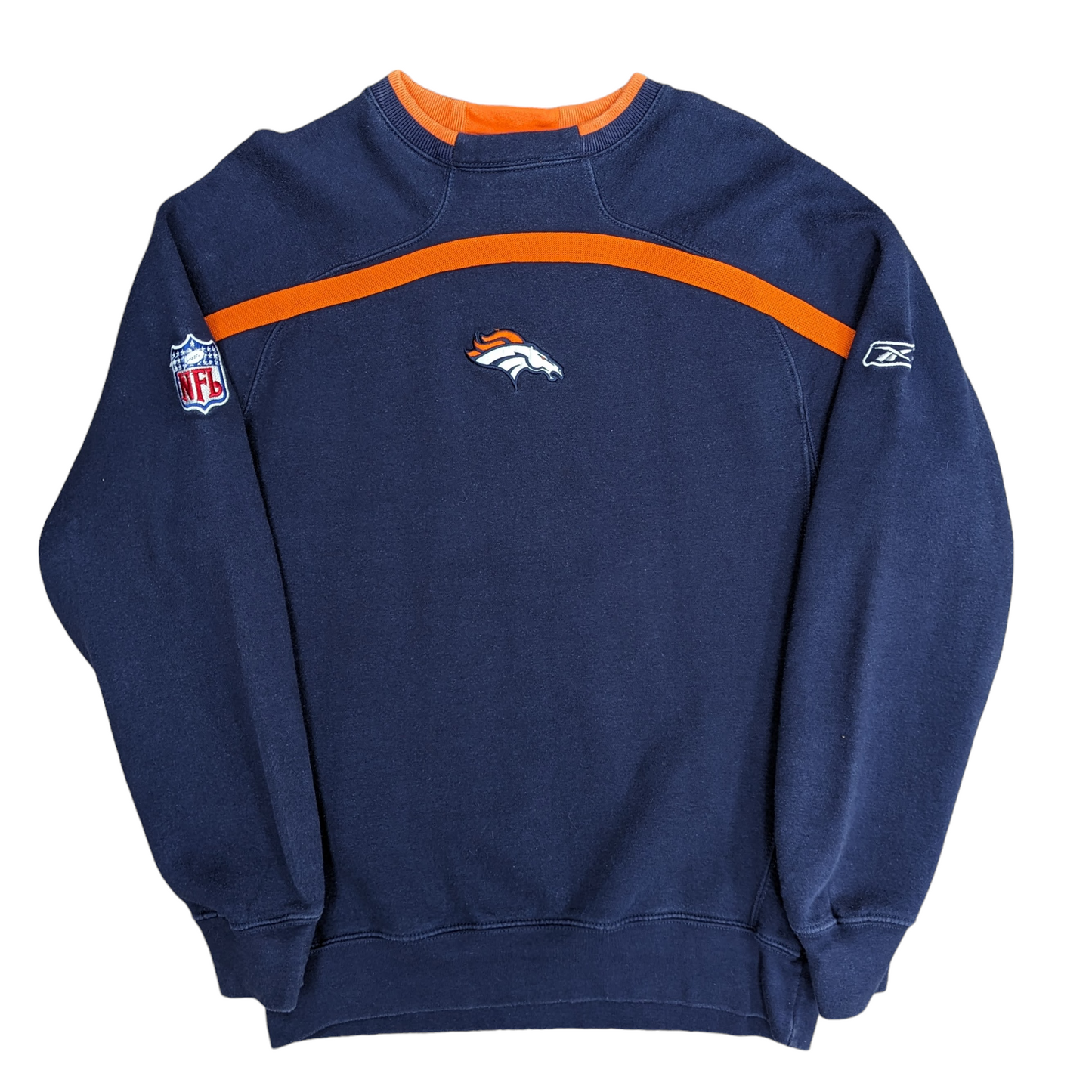 Denver Broncos Reebok Sweatshirt Size S
