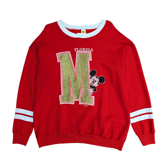 80s Disney Mickey Sweatshirt Size XL