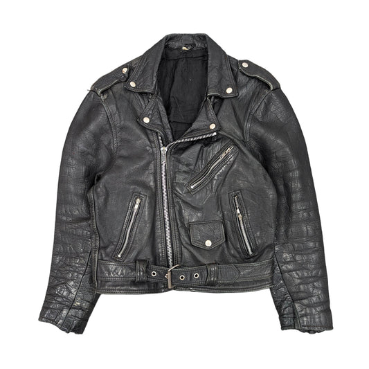 80s Leather Jacket Size S