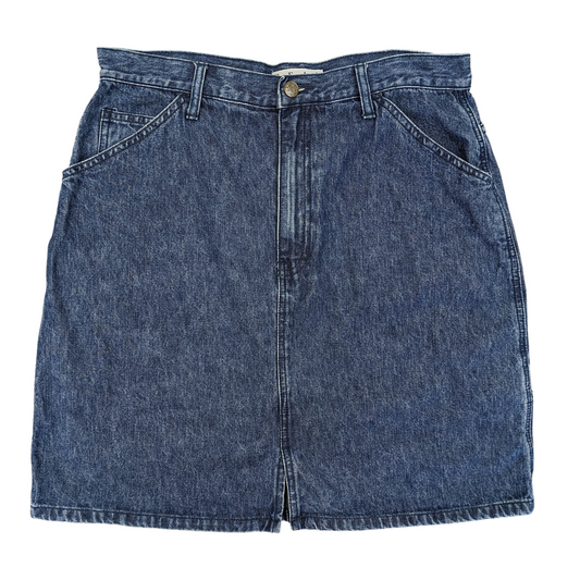 90s Denim Skirt Size UK 14