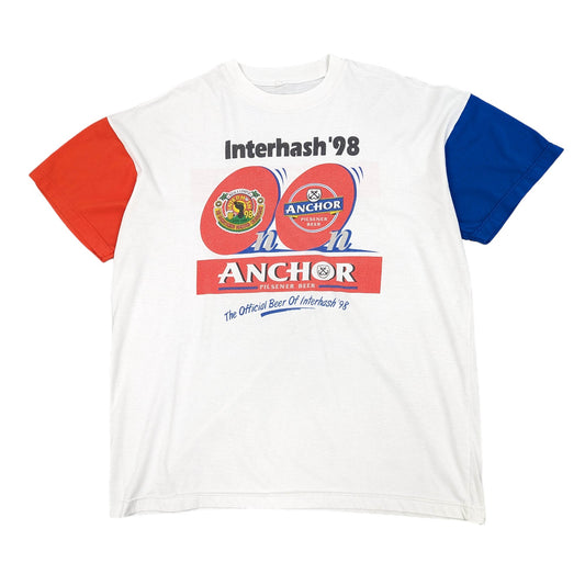 90s Anchor Beer T-Shirt Size XXL