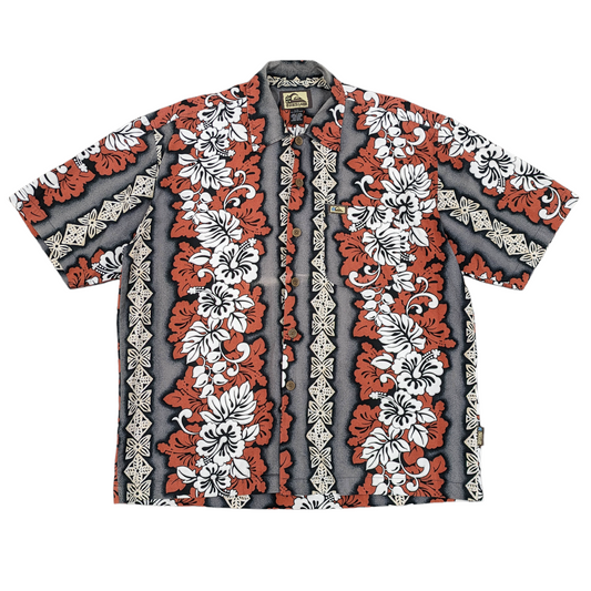 00s Quiksilver Hawaiian Shirt Size L