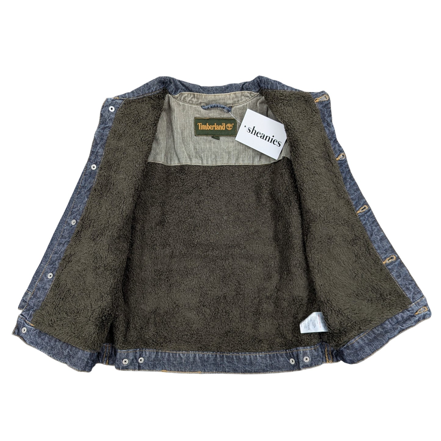 Timberland Fleece Lined Denim Jacket Size 4 Years