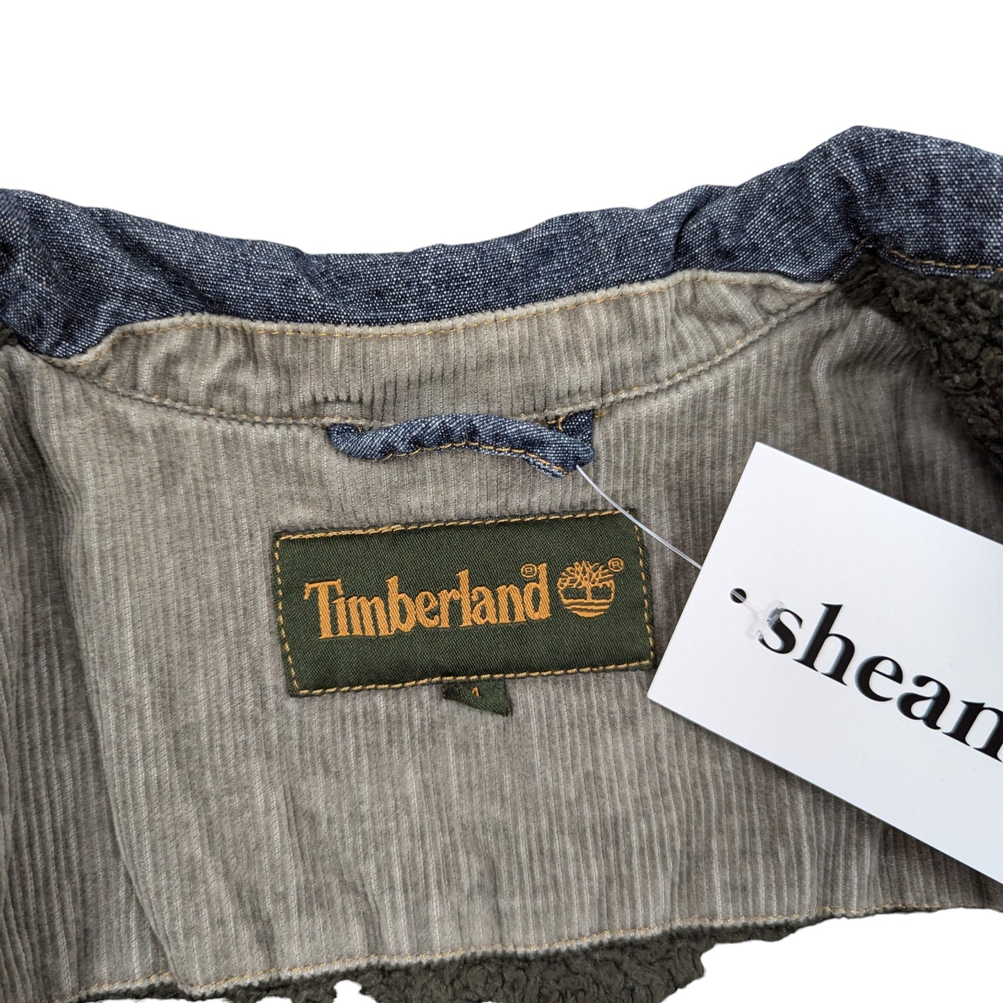 Timberland Fleece Lined Denim Jacket Size 4 Years