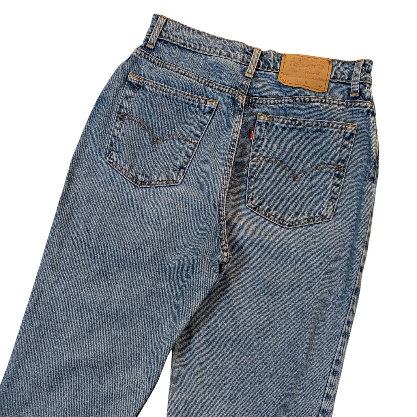 90s Levi's 512 Slim Tapered Jeans UK 10 L30