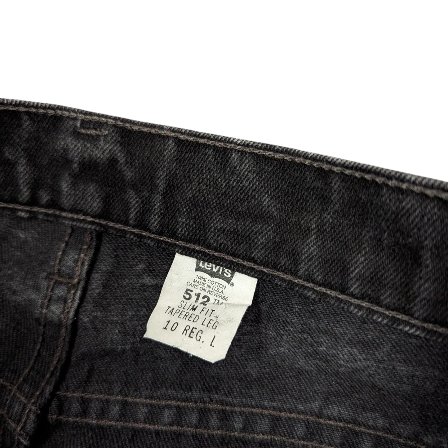 90s Levi's 512 Slim Tapered Jeans UK 10 / W28 L30
