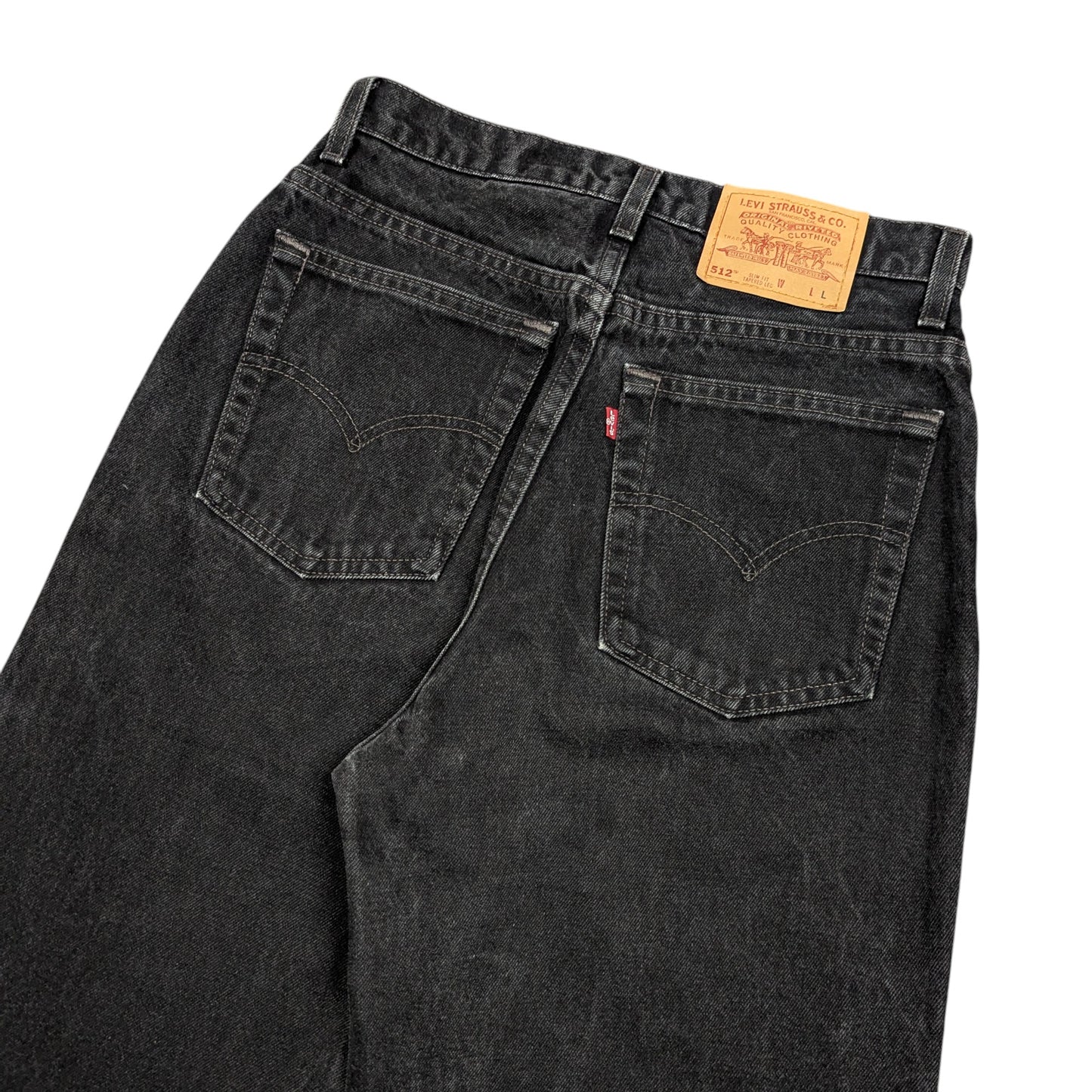 90s Levi's 512 Slim Tapered Jeans UK 10 / W28 L30