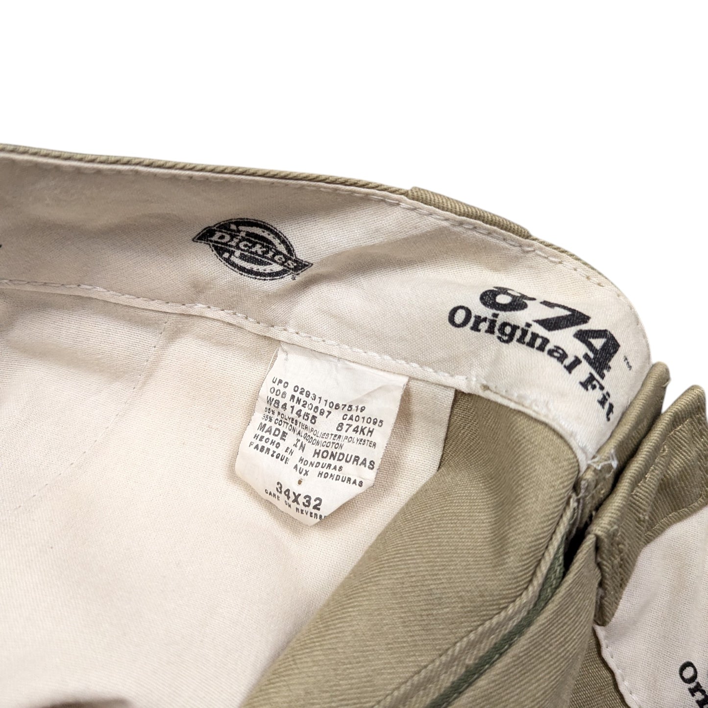 Dickies 874 Straight Leg Trousers W34 L32