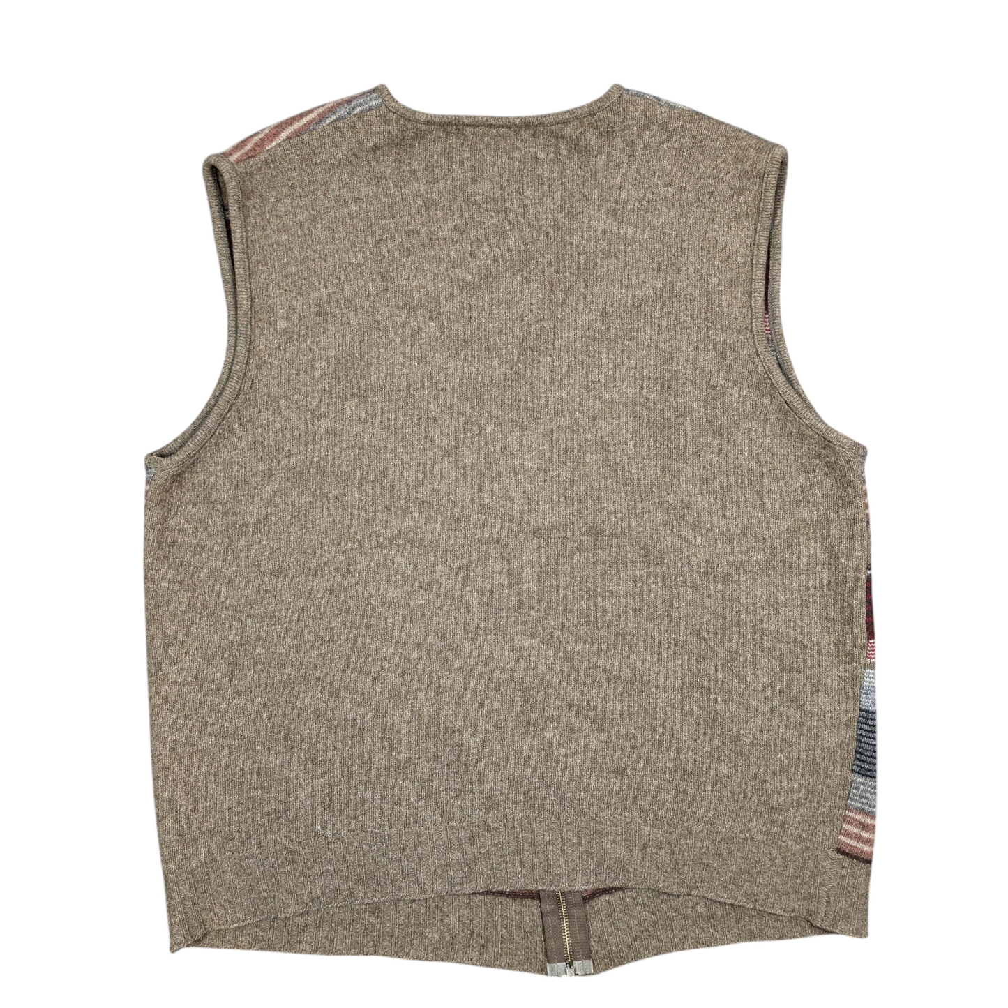 90s United Colours of Benetton Wool Blend Vest Size M