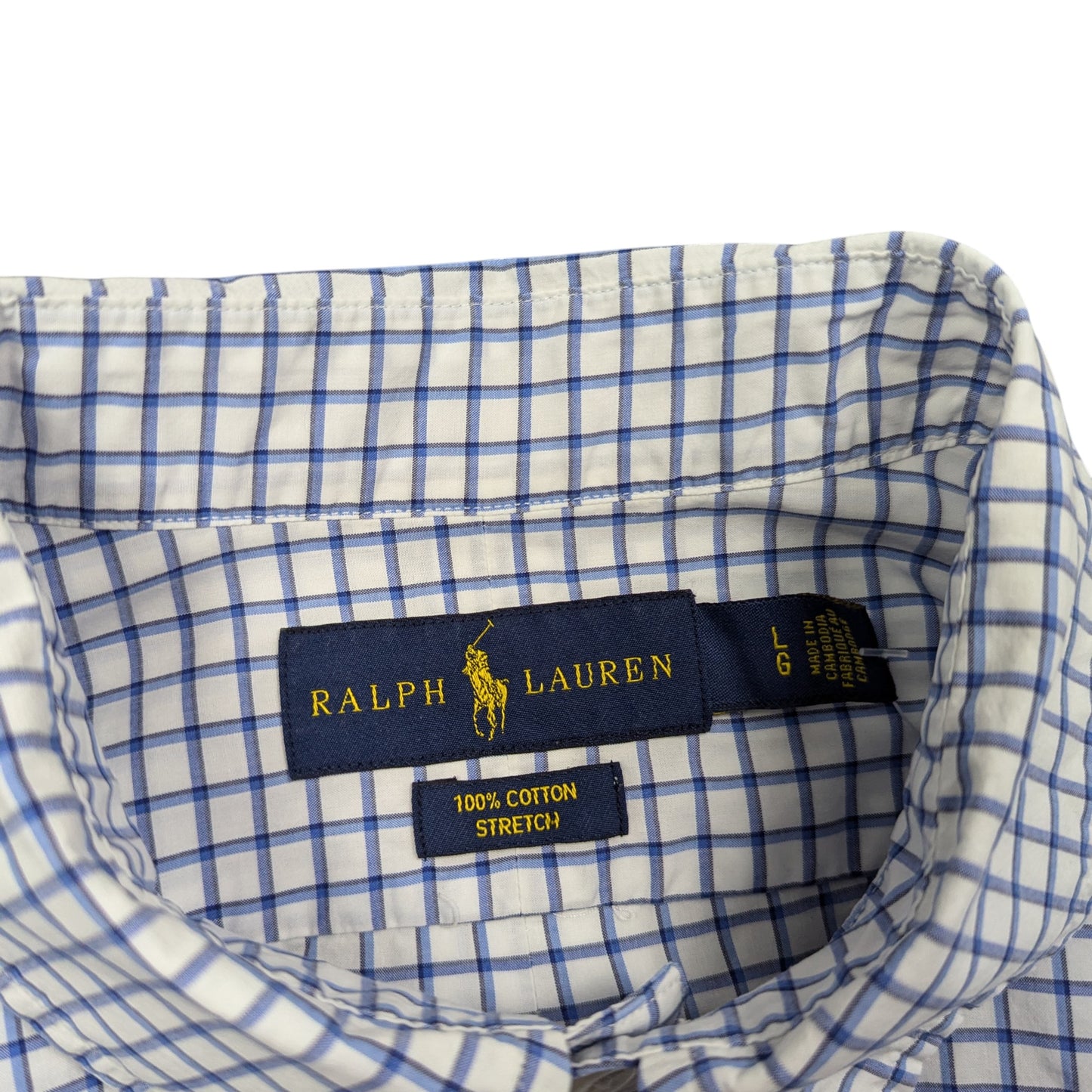 Ralph Lauren Check Shirt Size L