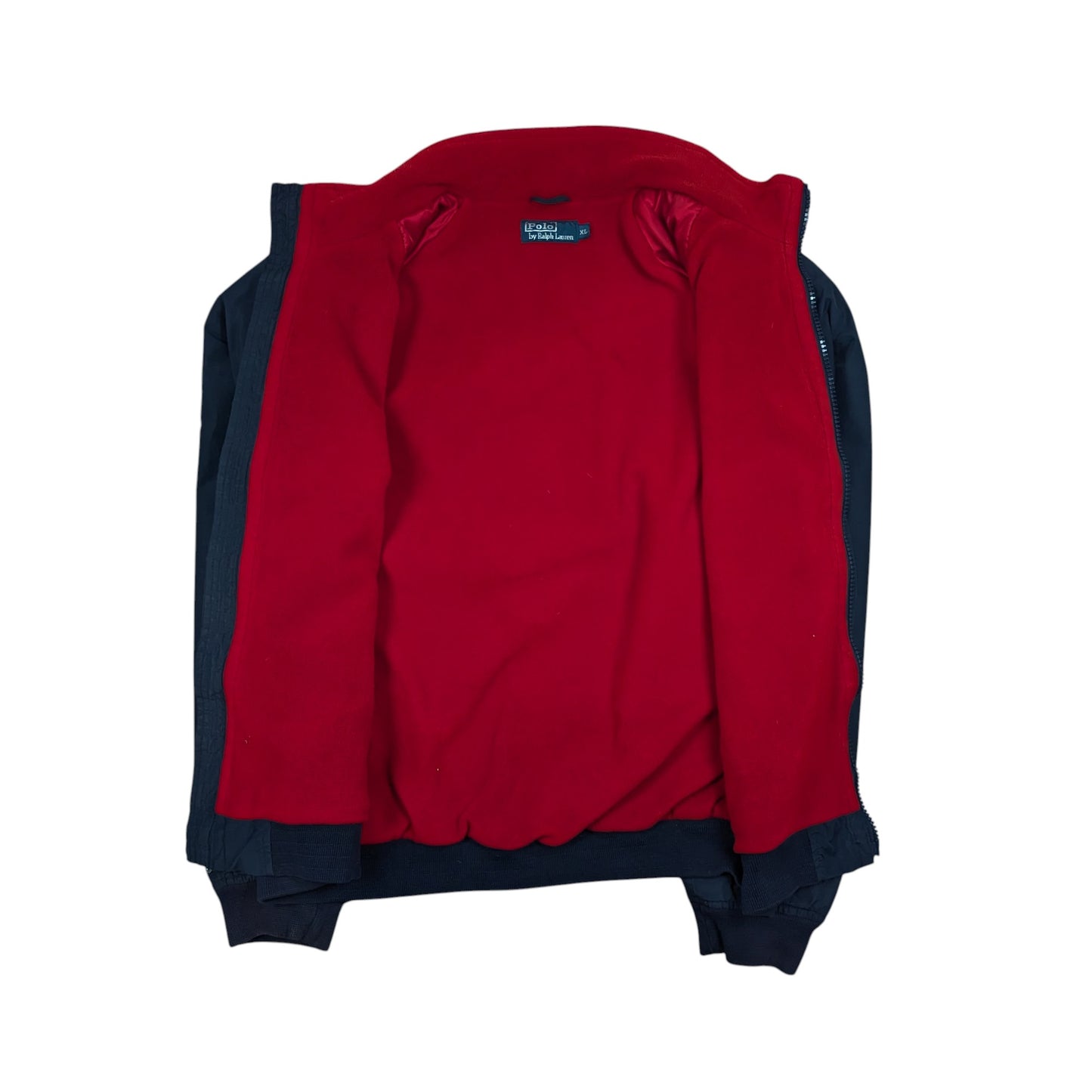 00s Ralph Lauren Fleece Lined Windbreaker Size XL