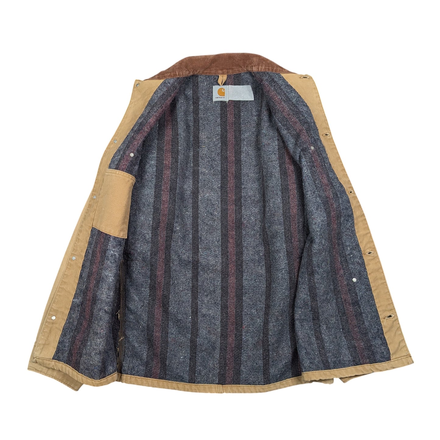 Vintage Carhartt Blanket Lined Michigan Jacket Size XL