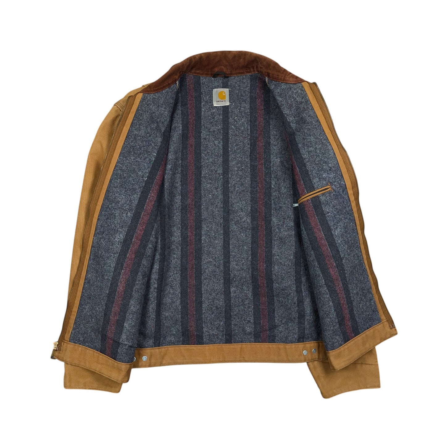 Vintage Carhartt Blanket Lined Detroit Jacket Size XL