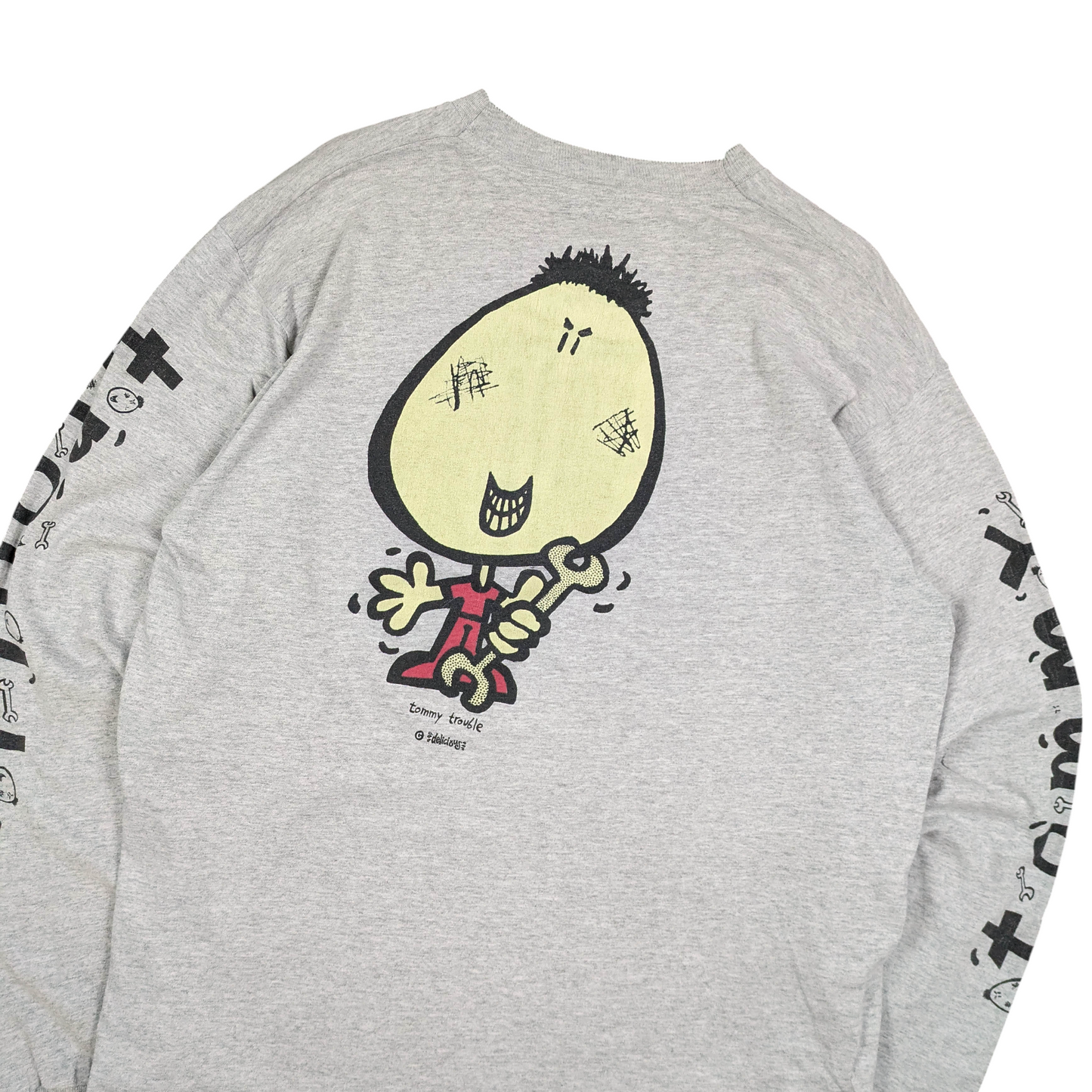 90s Delicious Tommy Trouble L/S T-Shirt Size XL