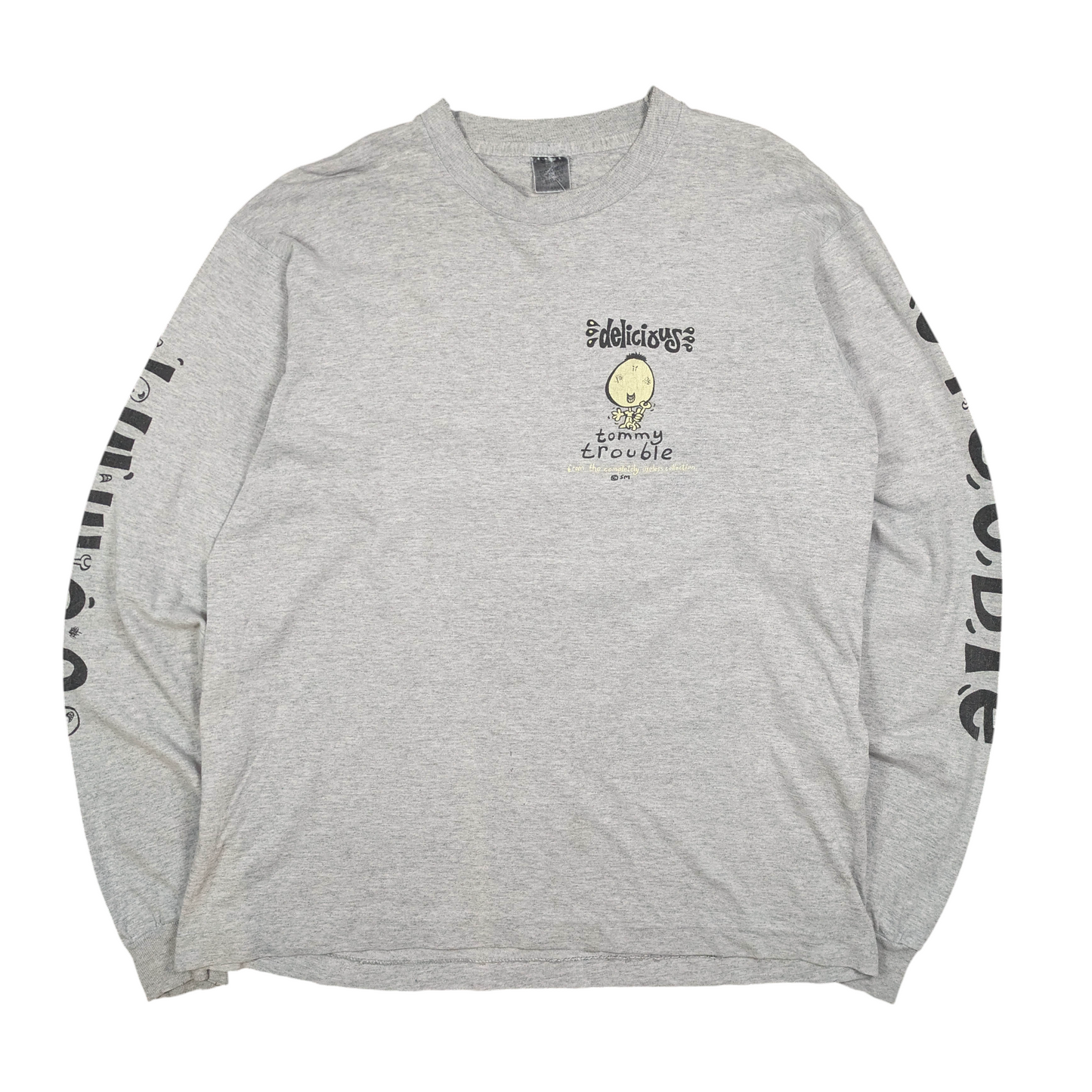 90s Delicious Tommy Trouble L/S T-Shirt Size XL