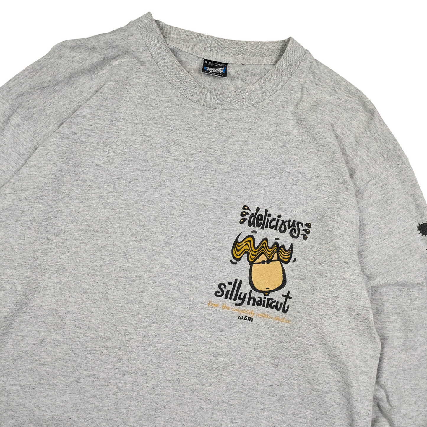90s Delicious Silly Haircut L/S T-Shirt Size XL