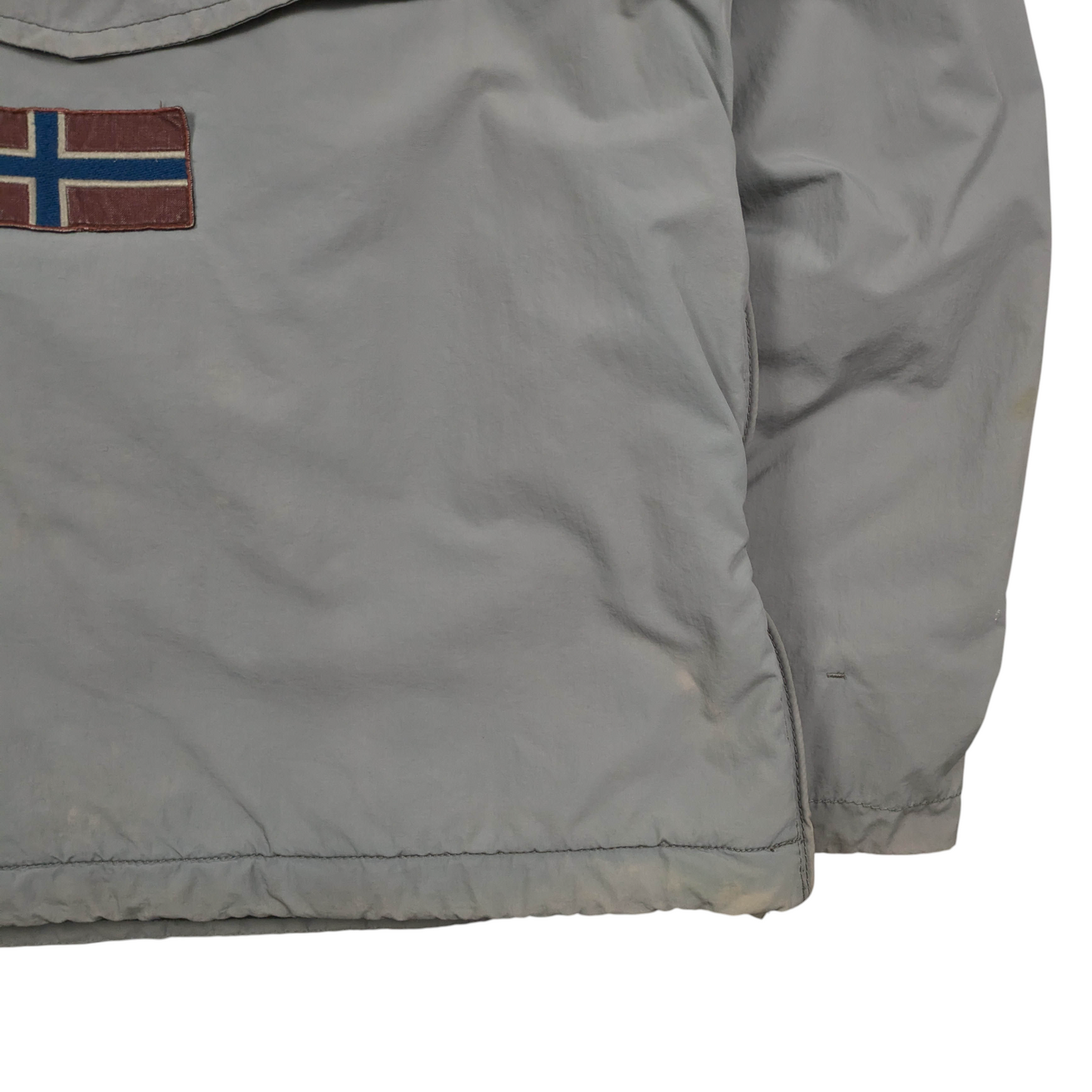 Napapijri 1/4 Zip Fleece Lined Windbreaker Size M