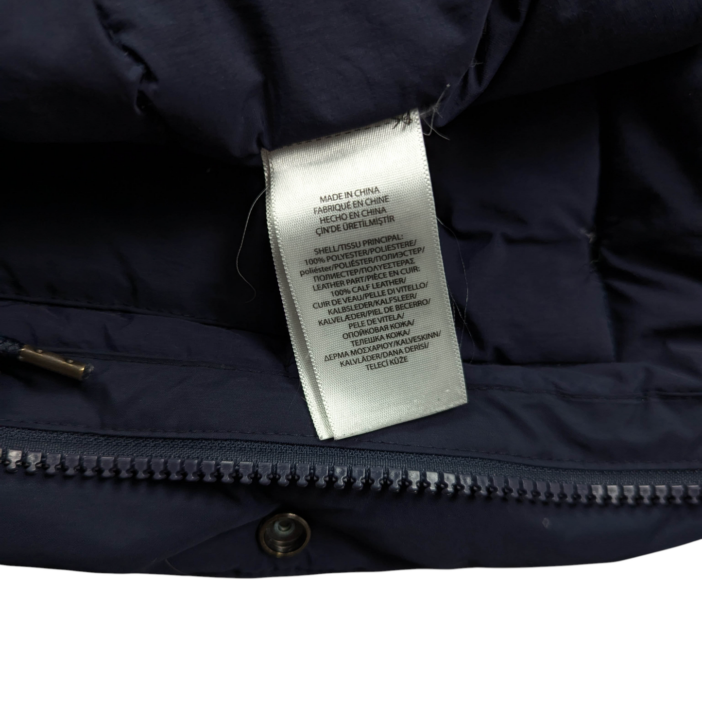 Ralph Lauren Down Fill Puffer Size S