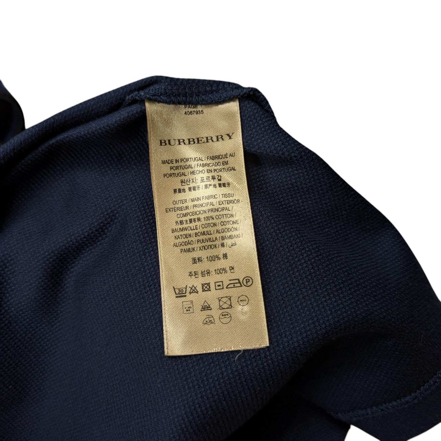 Burberry Polo Shirt Size L