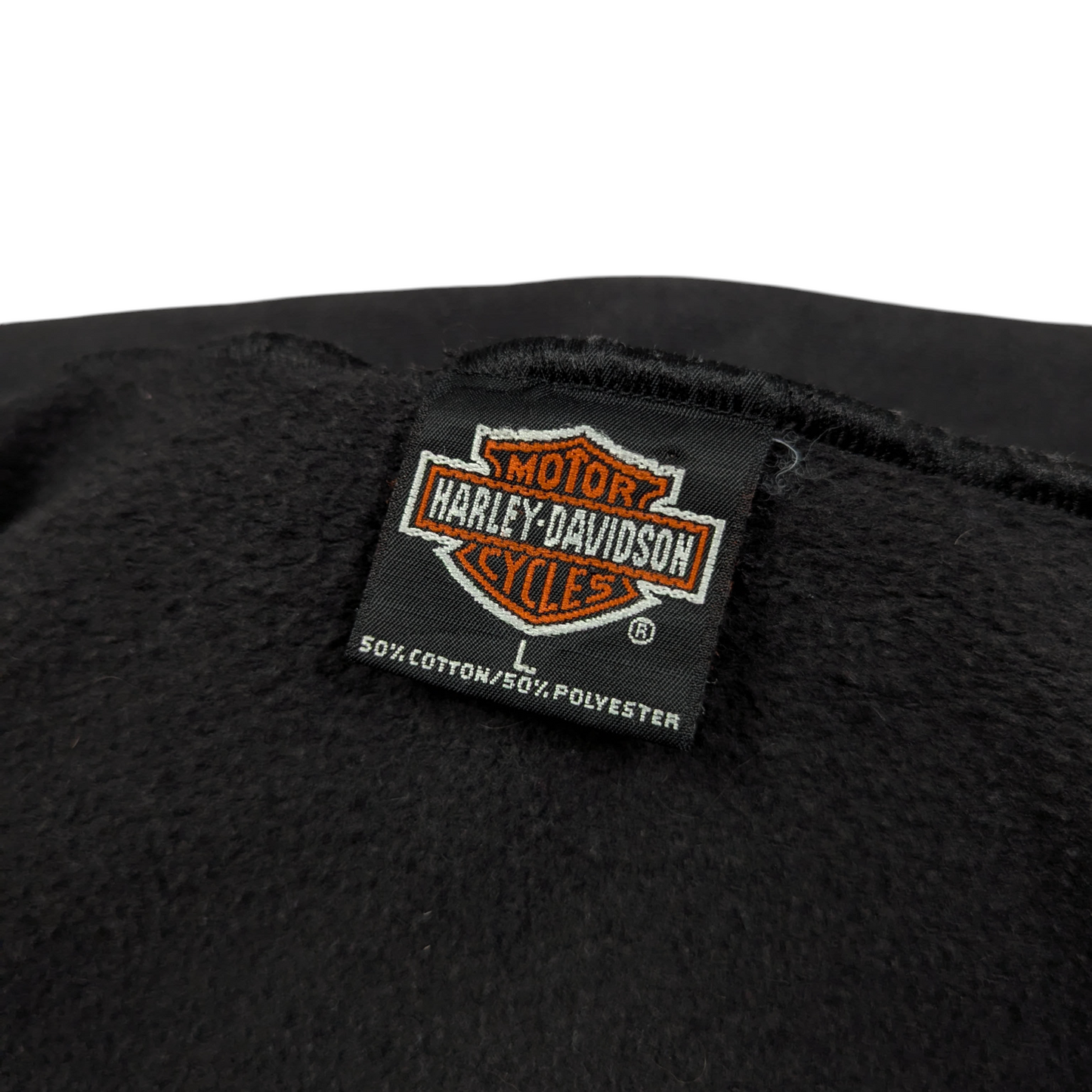 2000 Harley Davidson Flame Hoodie Size L