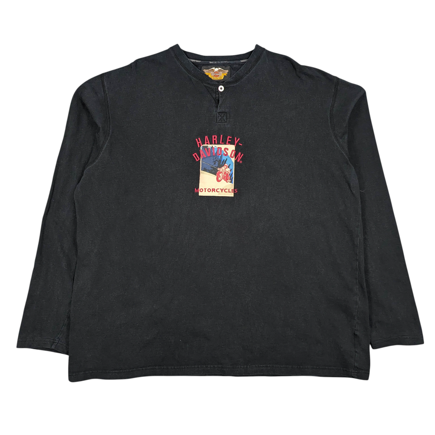 00s Harley Davidson L/S T-Shirt Size XL