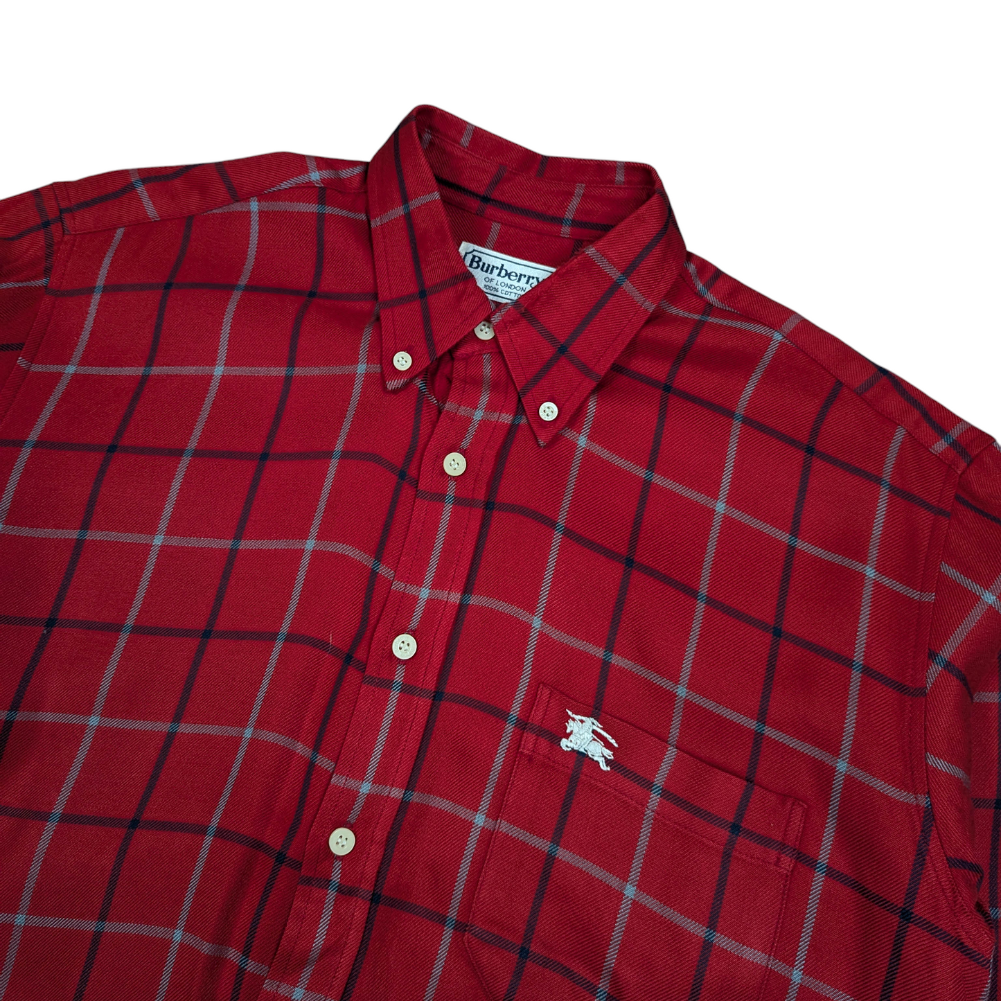 Vintage Burberry Check Shirt Size L