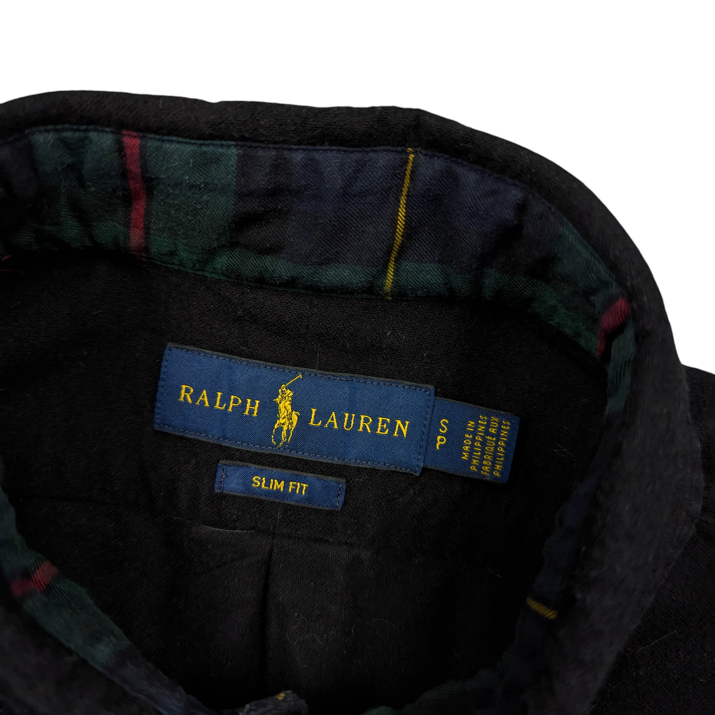 Ralph Lauren Slim Fit Flannel Shirt Size S