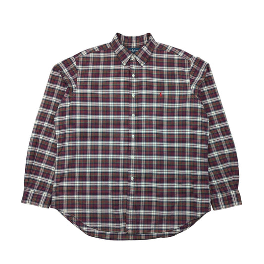 Ralph Lauren Check Classic Fit Shirt Size XL