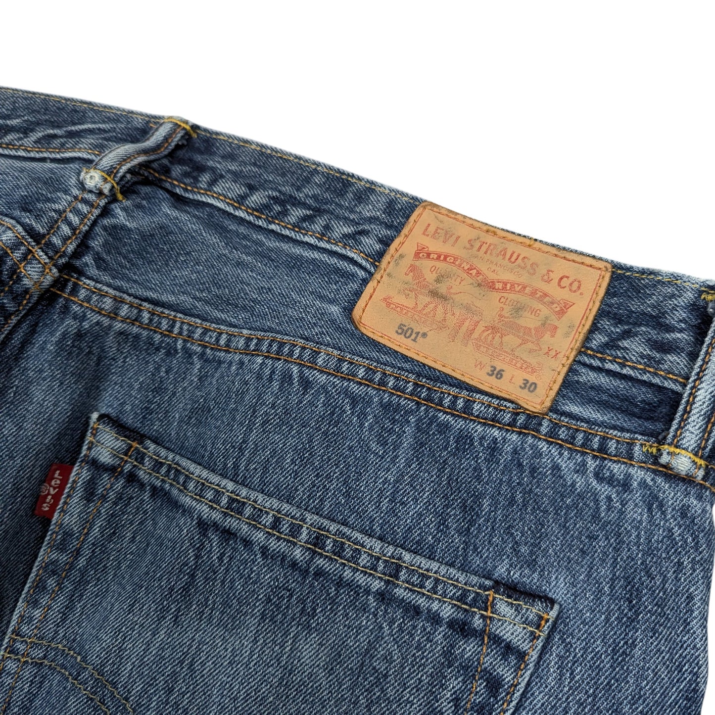 Levi's 501 Straight Leg Jeans W36 L30