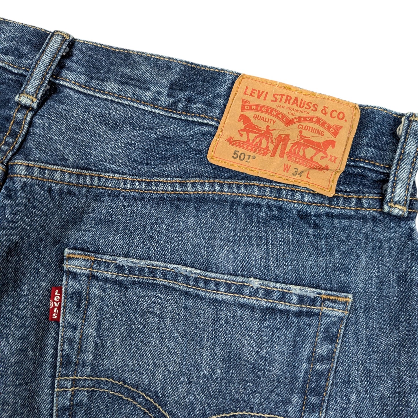 Levi's 501 Jorts W34