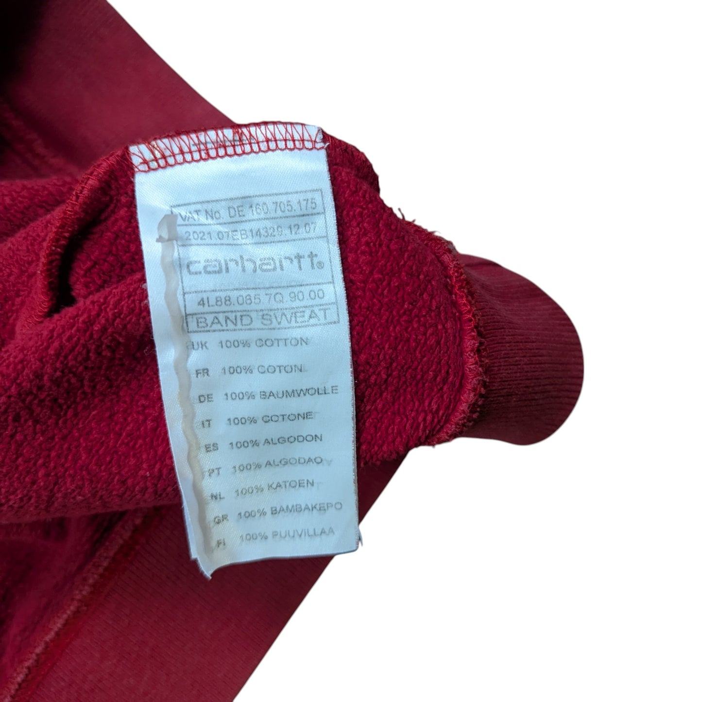 Carhartt Hoodie Size XL