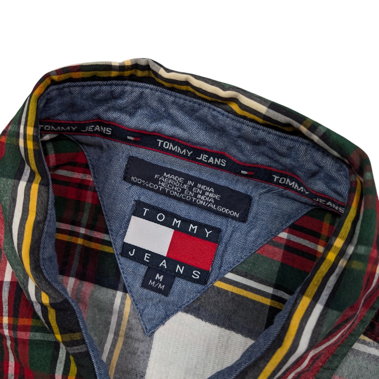 00s Tommy Hilfiger Check S/S Shirt Size M